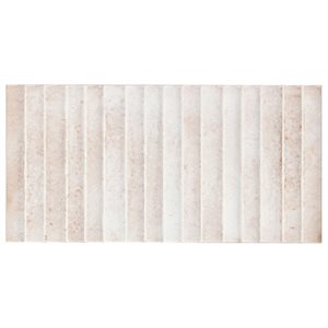 Bryn Fluted White 6x12 3D