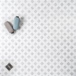 Minna Diamond Bianca Truffle - Tibet White & Terrazzo