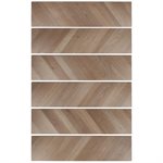 Stacy Garcia Artwood Chevron Starling 12x48 - 5.0mm / 20 mil Wear Layer - Rigid Core Click