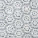 Helios Honeycomb Gray & White
