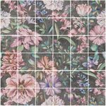 Angela Harris Florista Garden Pink Mural 8x8