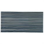 Baroque Glass Midnight Blue 4.5x9 Fluted Ridged Polished