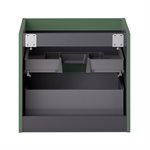 KIT - Adeline Forest 24" Single Vanity with Integrated Solid Surface Top