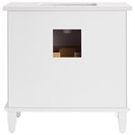 Nora White 36" Single Vanity with Pure White Quartz Top