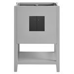 Sheraton Gray 24" Single Vanity without Top