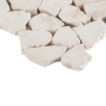Pebblestone Lovina White Tumbled Natural Stone