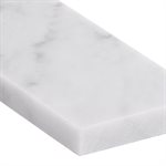 Stone Brushed 2x8 White Carrara 