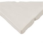 Clay House White 6" Triangle