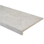 Oberon Smoke White 12x48 Stair Tread