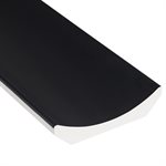 Saera Black Fluted Column 4x36 Tile
