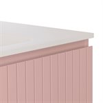 KIT - Adeline Rose 36" Single Vanity with Integrated Solid Surface Top