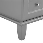 Nora Gray 30" Single Vanity with Carrara Marble Top