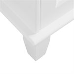 Nora White 30" Single Vanity with Pure White Quartz Top