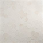 Clay House White 4" Hex