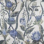 Angela Harris Florista Protea Leaves Mural 8x8 