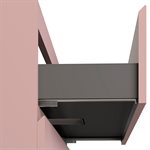 KIT - Adeline Rose 24" Single Vanity with Integrated Solid Surface Top