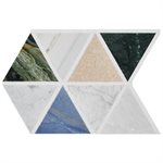 Lorelai Multicolor Marble Mosaic