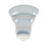 Baroque Glass Crackled Outside Sky Corner for Chair Rail