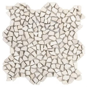 Pebblestone Petite Lovina White