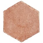 Clay House Red 4" Hex