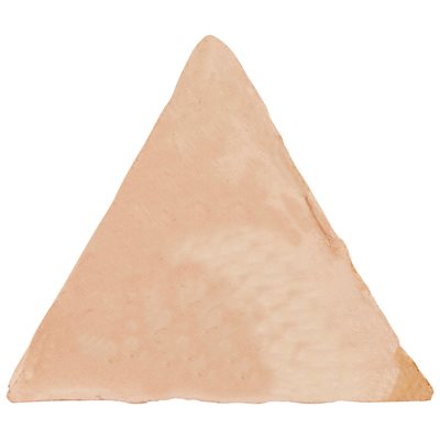 Clay House Sand Beige 6" Triangle