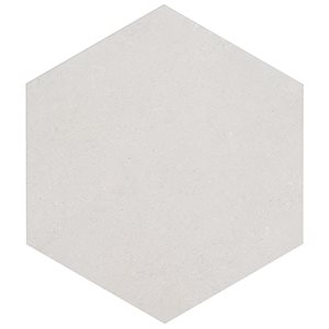 Piaka Cement White 12.5" Hex