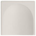 Saera White Fluted Column 4x4 End Piece