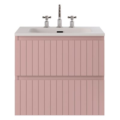 KIT - Adeline Rose 24" Single Vanity with Integrated Solid Surface Top