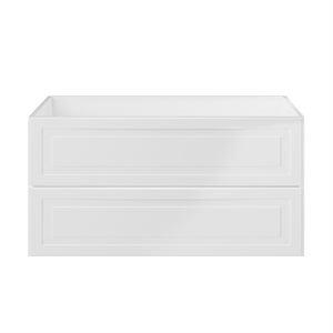 Alma White 42" Single Vanity without Top