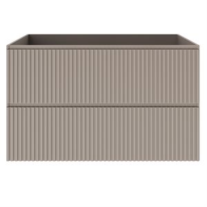 Linear Taupe 36" Single Vanity without Top