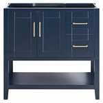 Sheraton Navy 36" Single Vanity without Top