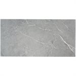 Minetta Chauny Marble Medium Gray 18x36 - 2.5mm / 28mil Wear Layer - Glue Down