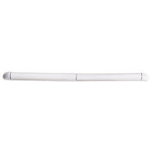 Baroque Glass Crackled Pencil Blanco