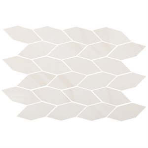 Marmo Dolomite Cream Foliage Mosaic