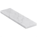 Stone Brushed 2x8 White Carrara 
