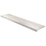 Oberon Smoke White 12x48 Stair Tread