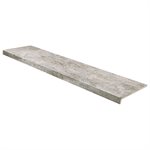 Oberon Storm Gray 12x48 Stair Tread