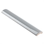 Market Street Gray 1 / 4 Round Bullnose