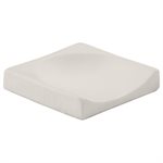 Saera White Fluted Column 4x4 End Piece
