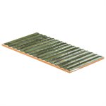 Bryn Fluted Green 6x12 3D