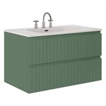 KIT - Adeline Forest 36" Single Vanity with Integrated Solid Surface Top