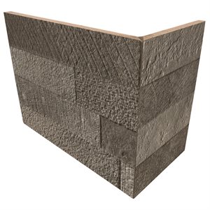 Close Out - Moralis 3D Taupe Outside Corner