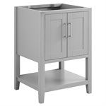 Sheraton Gray 24" Single Vanity without Top