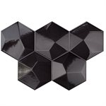 Close Out - Hexagono - Piramidal Grafito Brillo