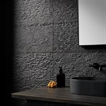 Carvina Split Noir Basalt 12x24
