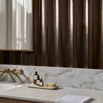 Bahari 6x36 3D Fluted Column Metallic Copper