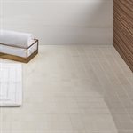 Marmo Dolomite Cream Polished Porcelain 3" Square Mosaic