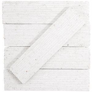 Urban Brick Stroke - White Polished
